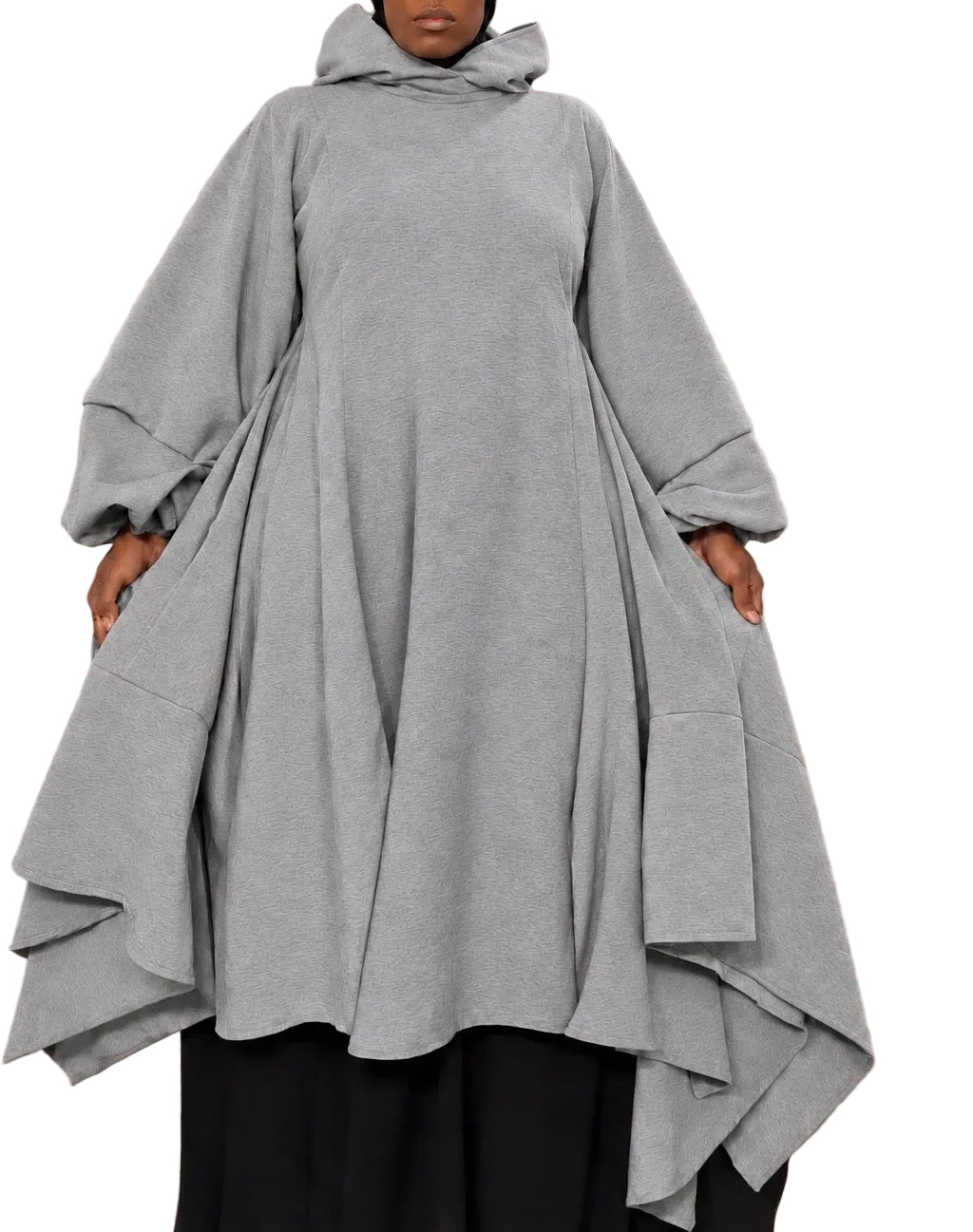 Full of flow hoodie (heather gray)