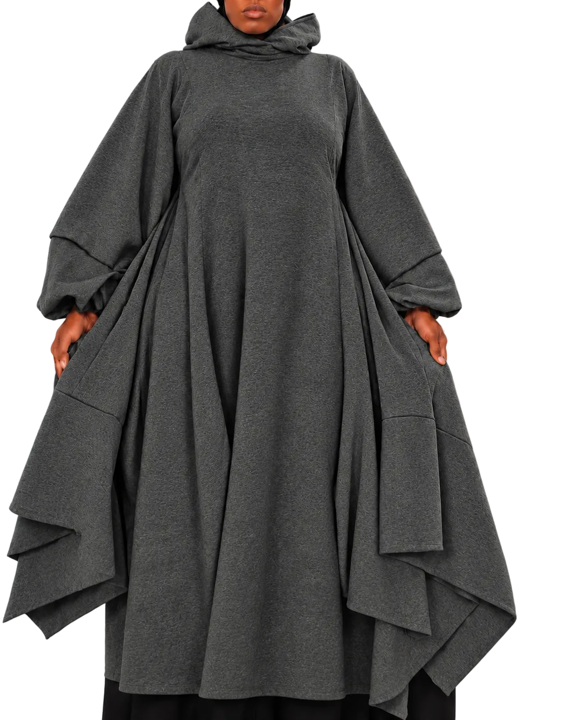 Full of flow hoodie (Smoke gray)