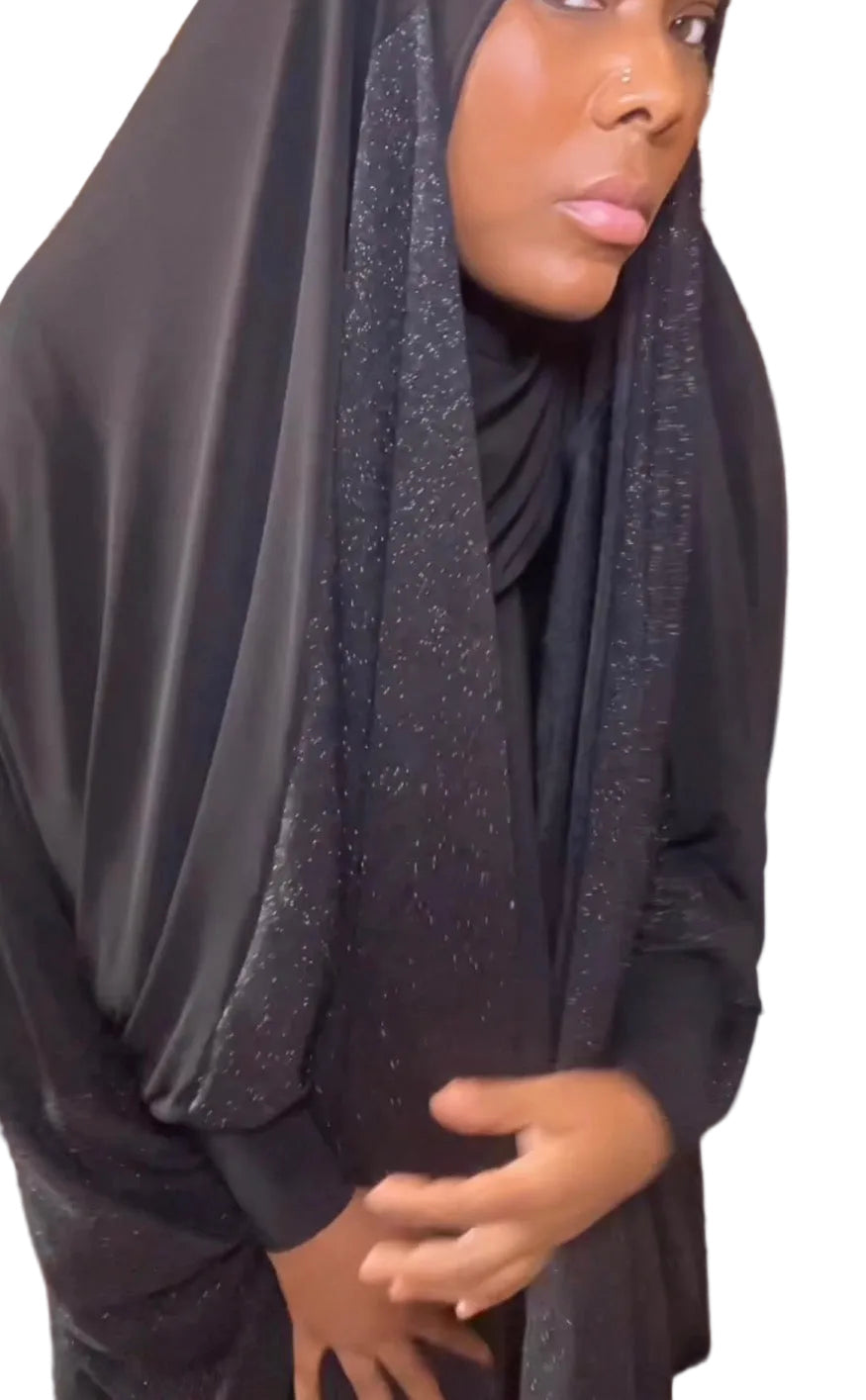 Sparkle twist (with pleats)