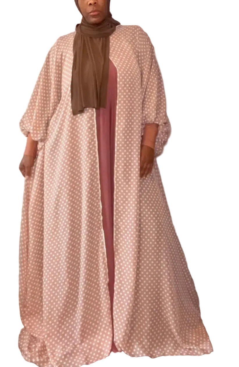 Chiffon open overlay