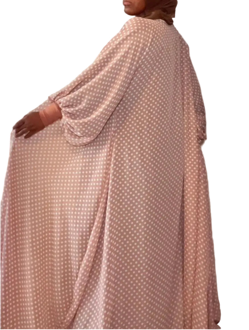 Chiffon open overlay
