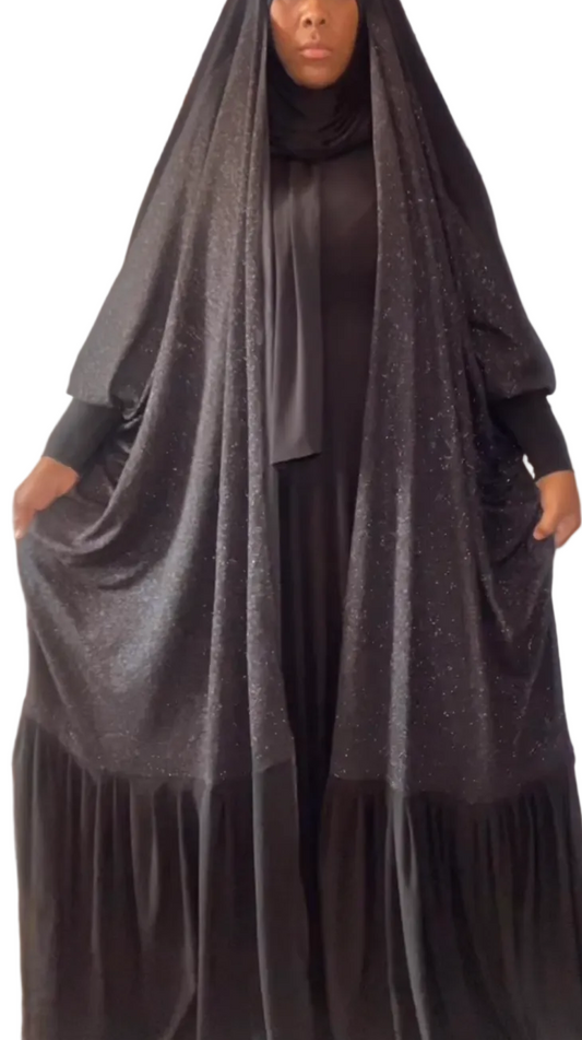 Sparkle twist (with pleats)